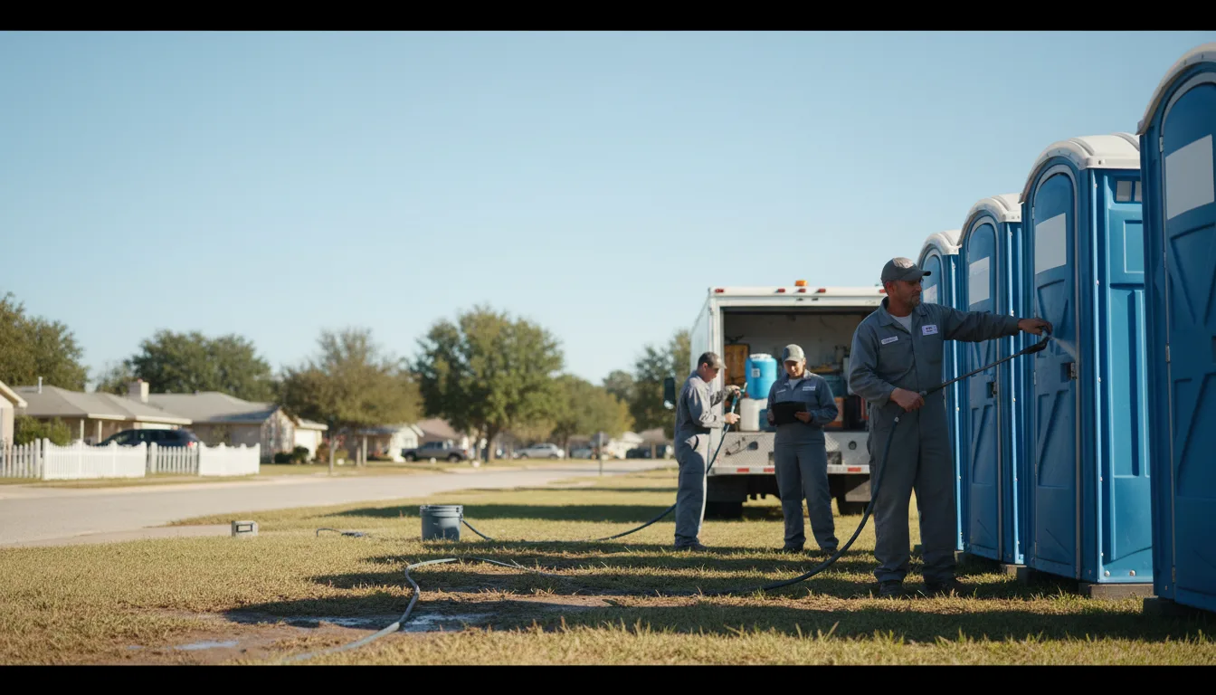 Long-Term Portable Toilet Rental in Clarksville, MI near me